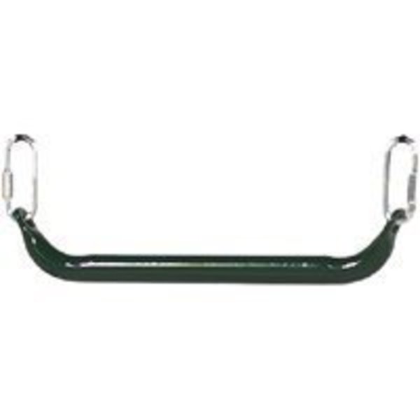 Playstar PLAYSTAR PS 7538 Trapeze Bar, Steel, Green, Rubber-Coated PS 7538